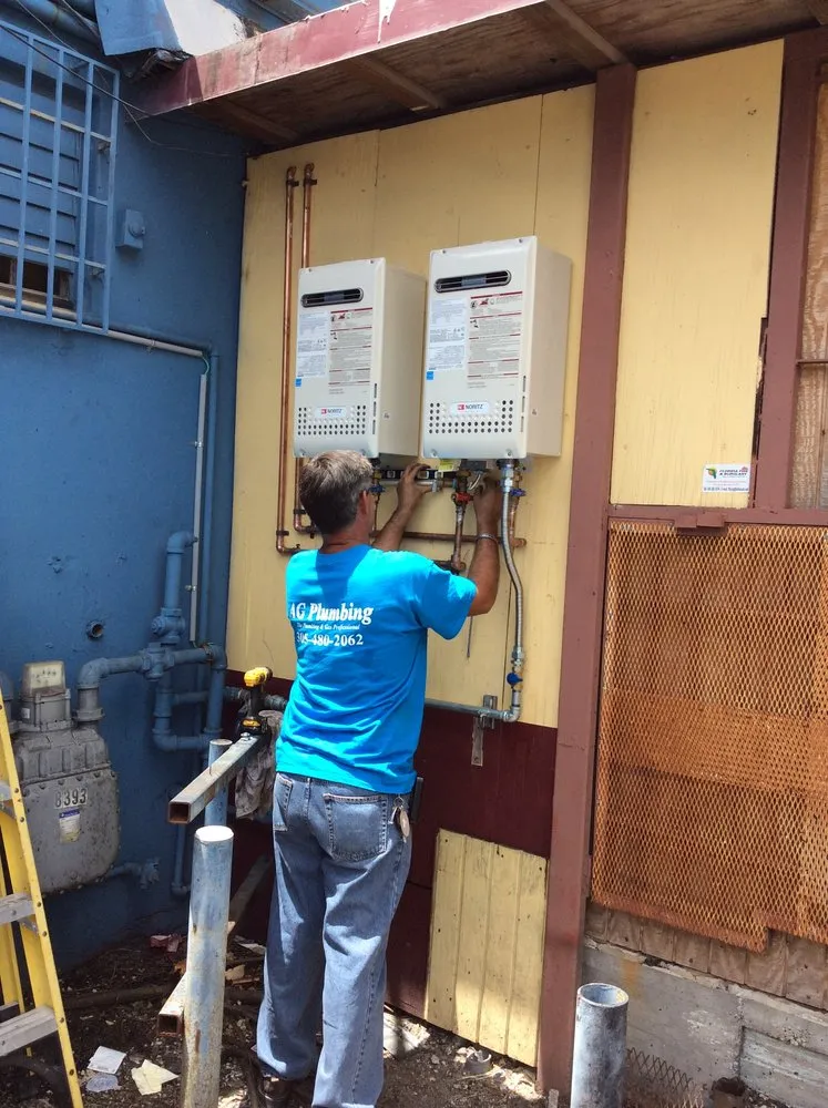 Slide of AG PLUMBING H20 & GAS CH4