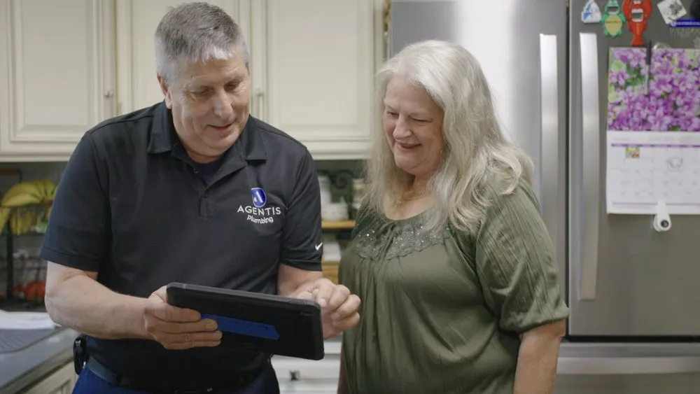 Slide of Agentis Plumbing