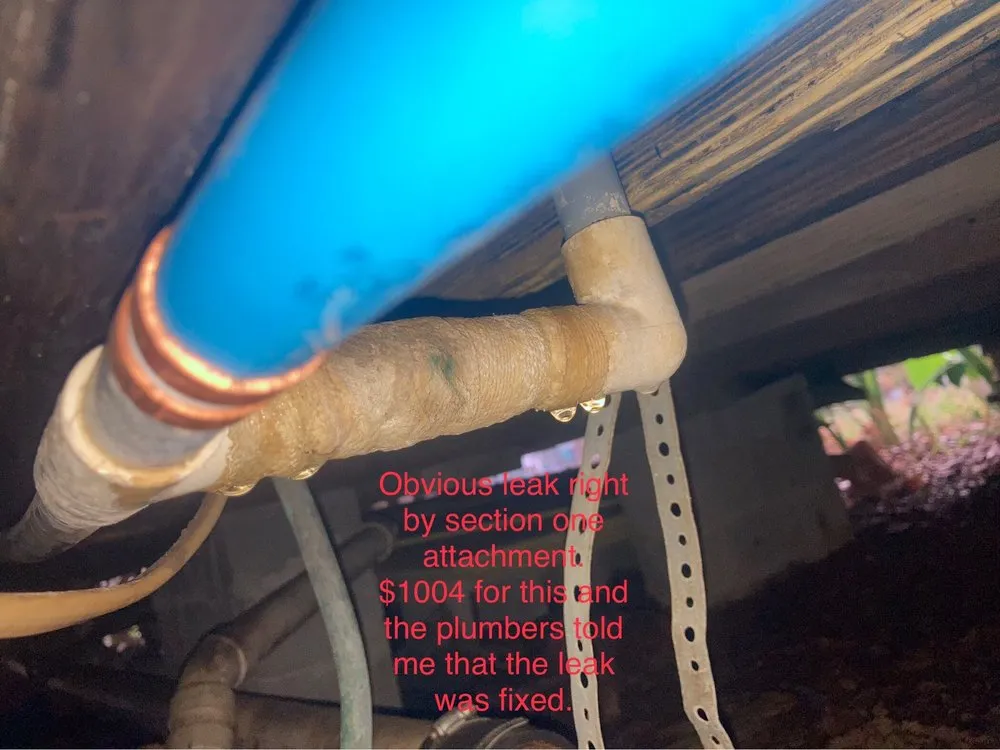 Slide of Aggressive Plumbing