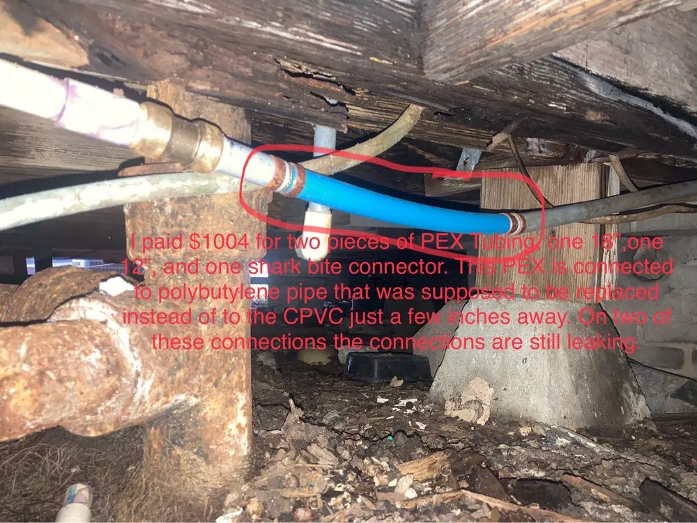 Slide of Aggressive Plumbing