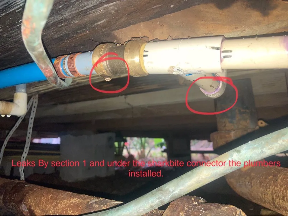 Slide of Aggressive Plumbing