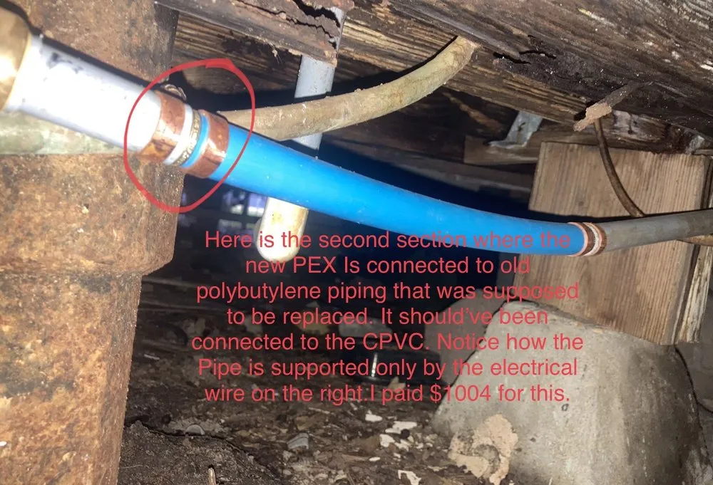 Slide of Aggressive Plumbing