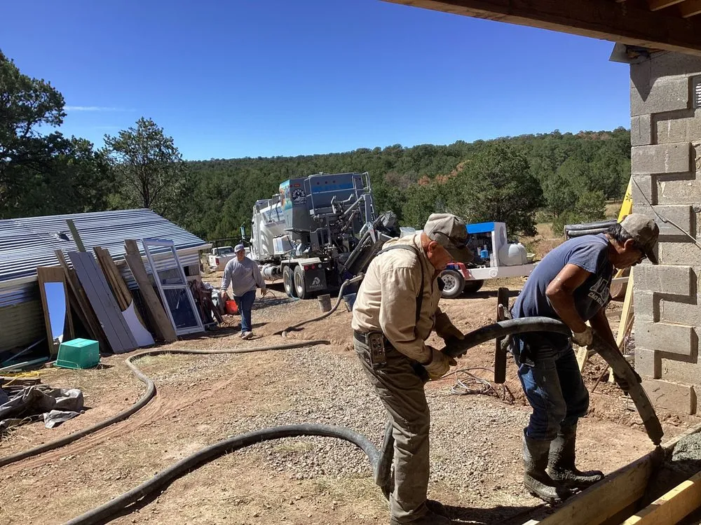 Slide of Agua Fria Concrete Pumping