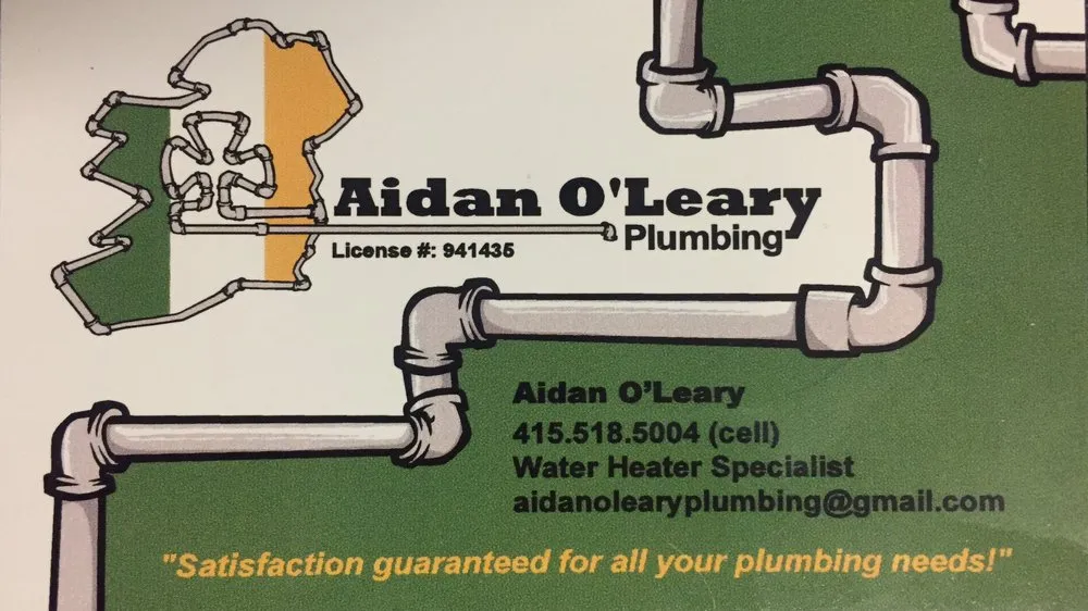 Emergency drain cleaning service in San Mateo, CA - Aidan O'Leary Plumbing