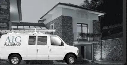 Slide of AIG Plumbing