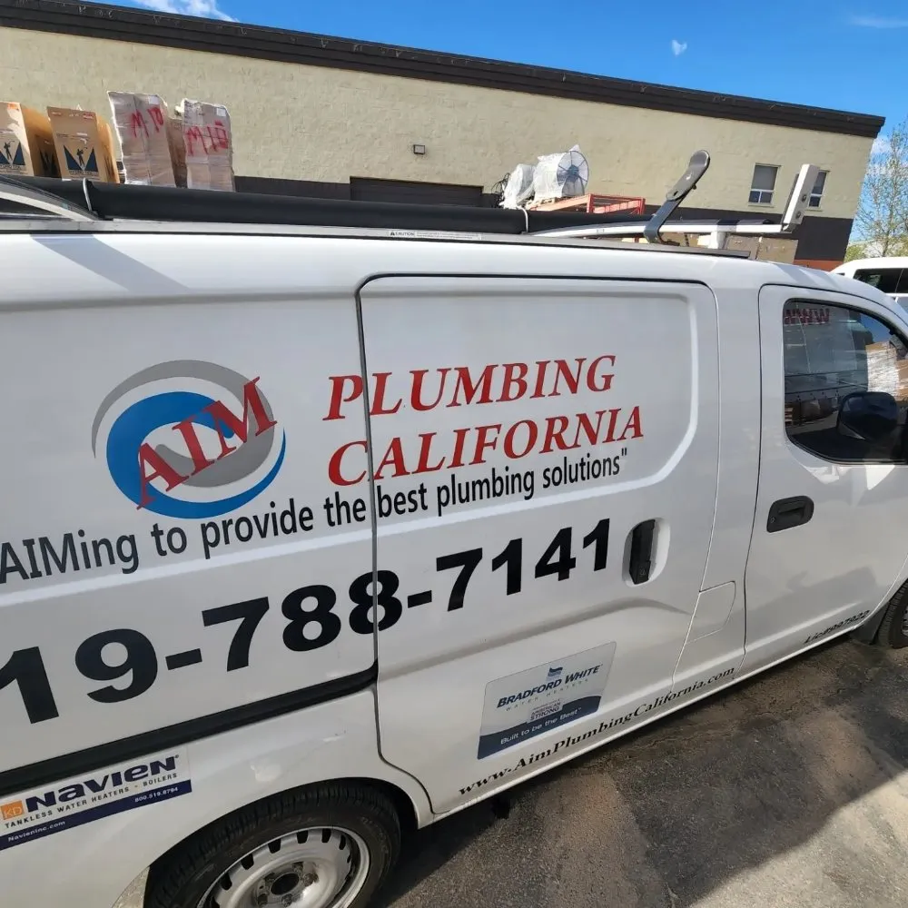 Slide of Aim Plumbing California