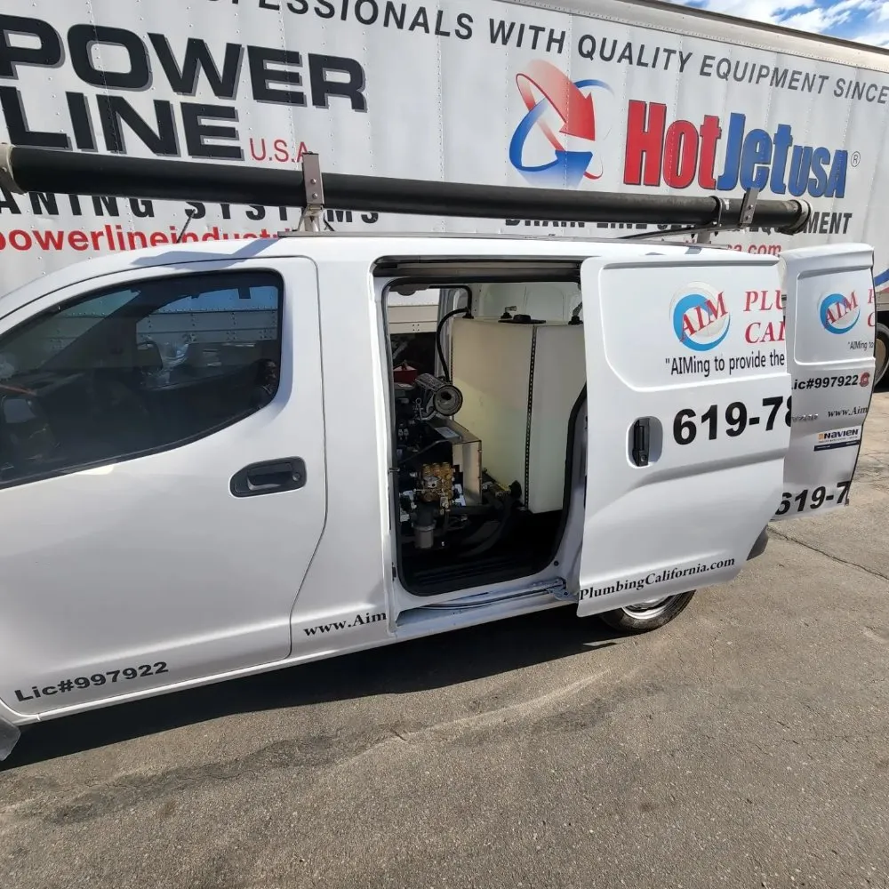 Slide of Aim Plumbing California