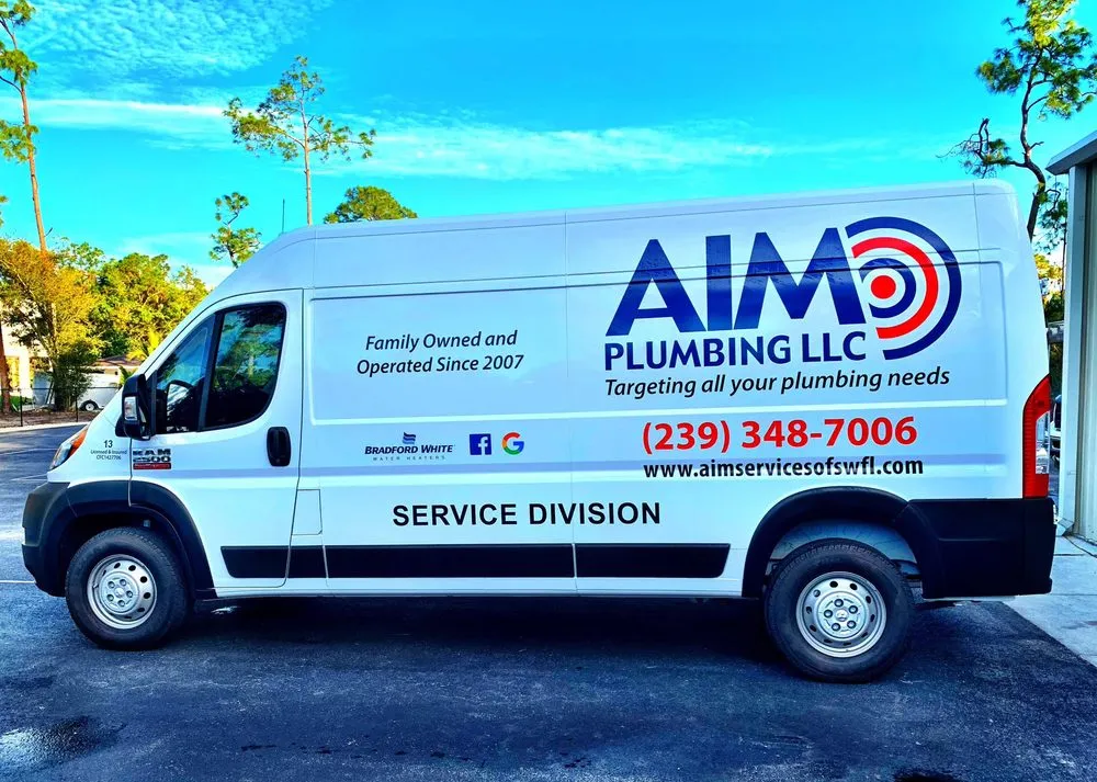 Slide of AIM Plumbing