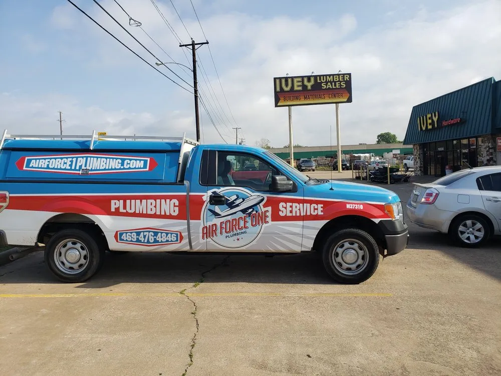 Slide of Air Force One Plumbing