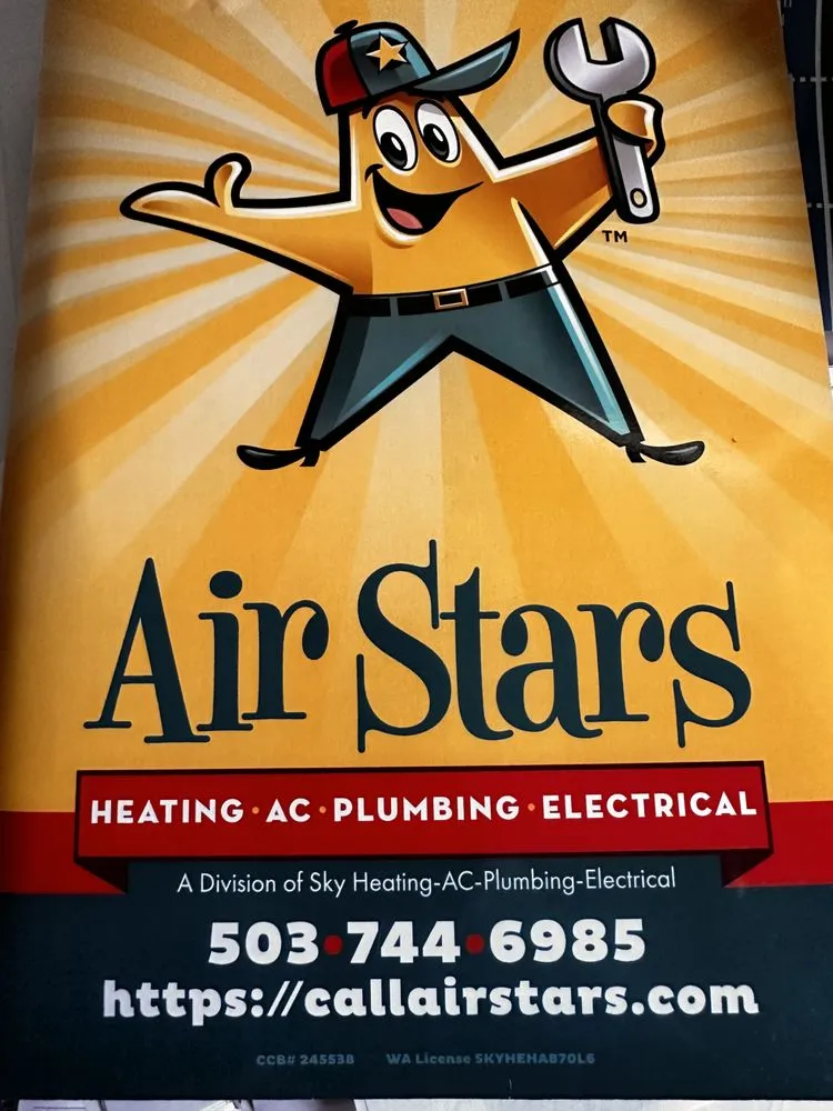 Slide of Air Stars Heating, AC, Plumbing & Electrical