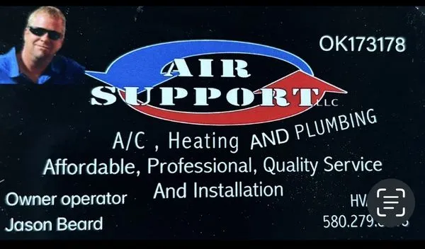 Air Support AC heating and Plumbing