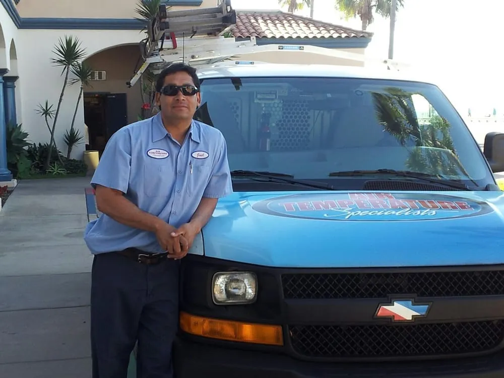 Slide of Air Temperature Specialists