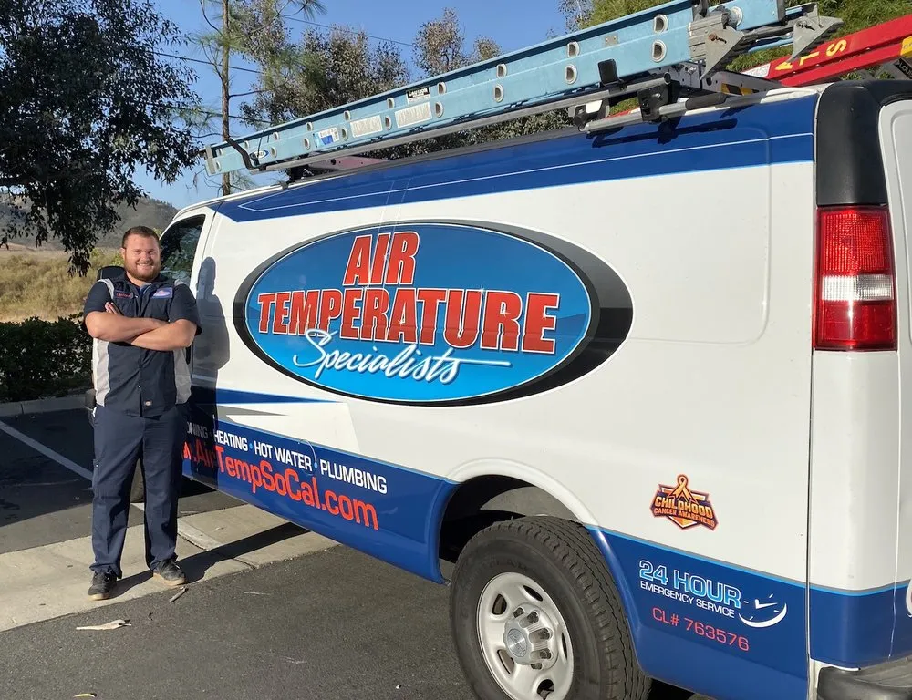 Expert emergency plumbing for homes in El Cajon, CA by Air Temperature Specialists