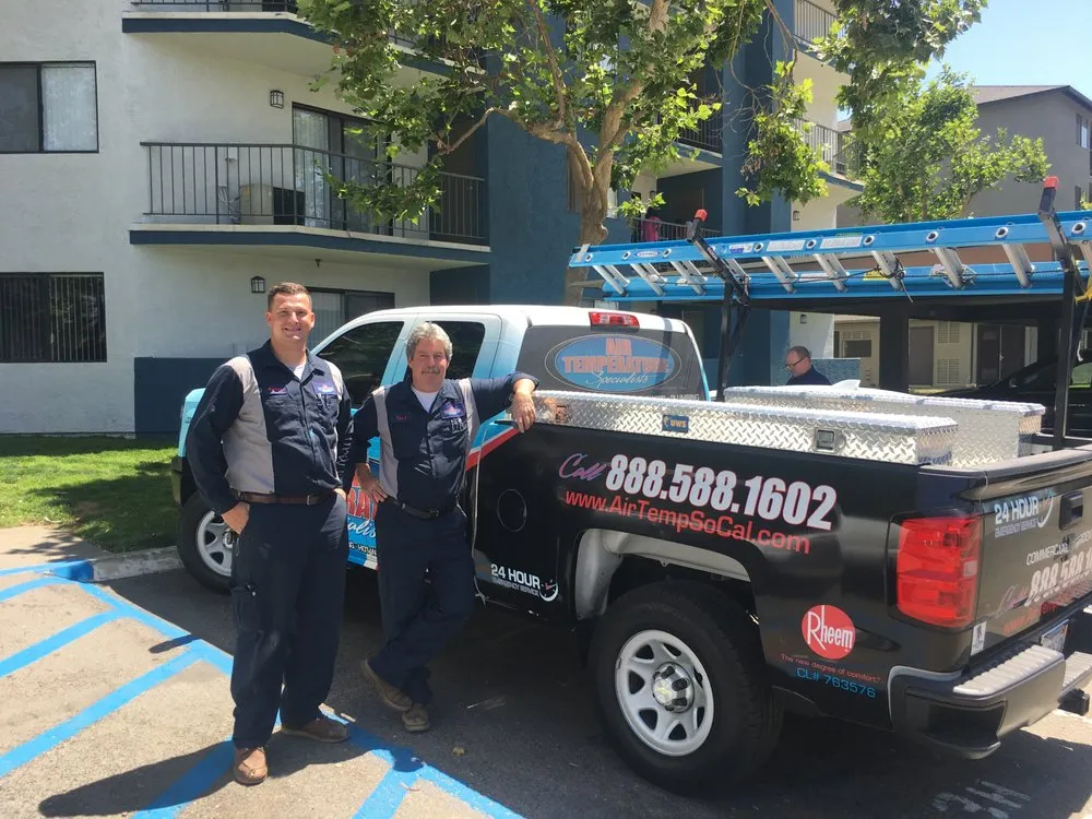 Slide of Air Temperature Specialists