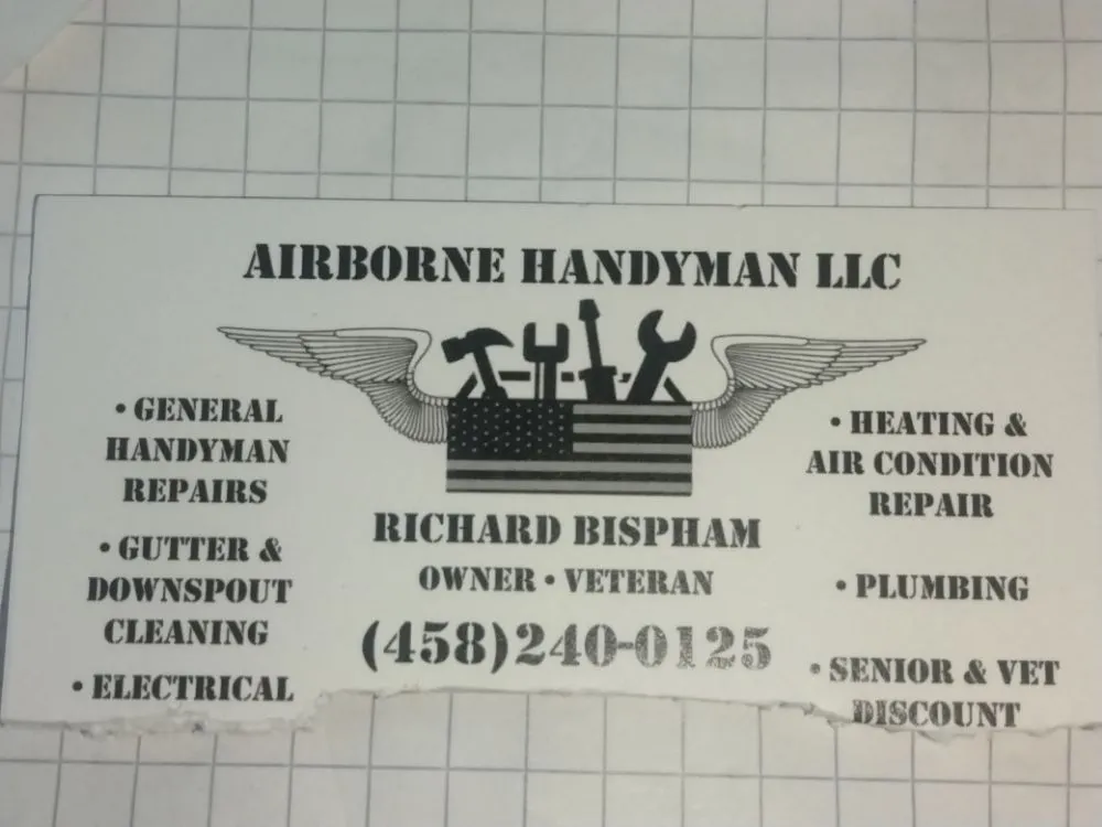 Slide of Airborne Handyman