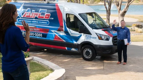 AirCo Air Conditioning, Heating, and Plumbing Logo