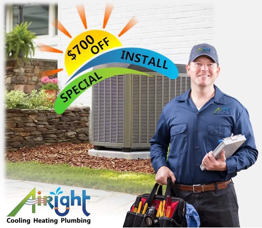 Slide of Airight Cooling, Heating & Plumbing