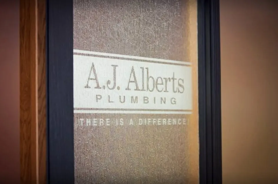 Slide of AJ Alberts Plumbing