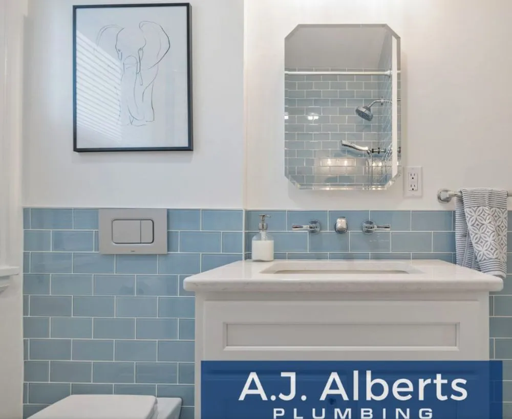 Slide of AJ Alberts Plumbing