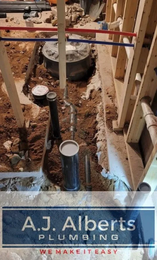 Slide of AJ Alberts Plumbing