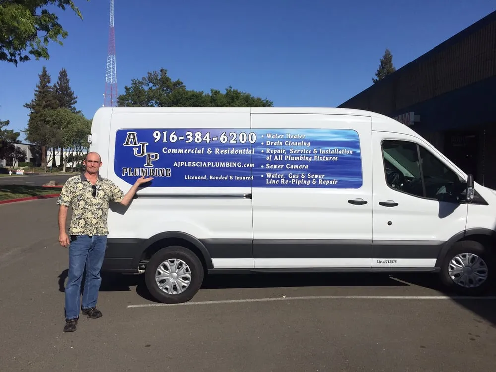 Slide of AJ Plescia Plumbing