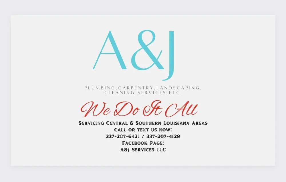 Slide of A&J Services