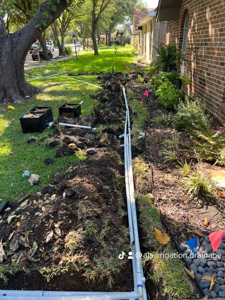 Affordable drain cleaning in Carrollton, TX by Ajs Irrigation and Drainage