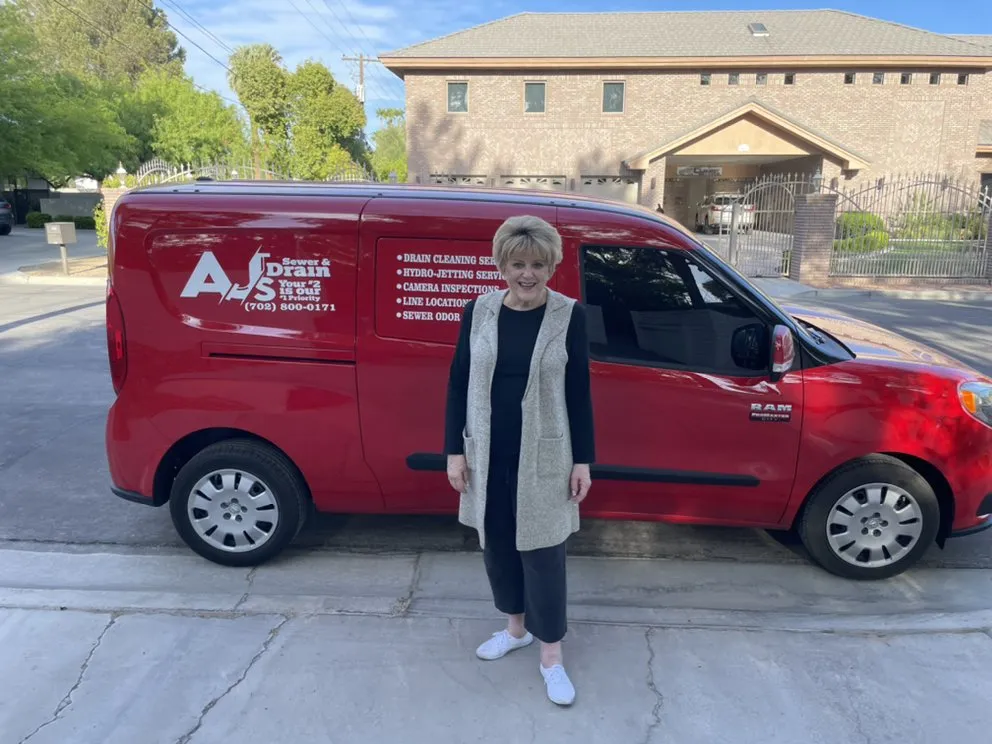 Slide of AJ’s Sewer & Drain