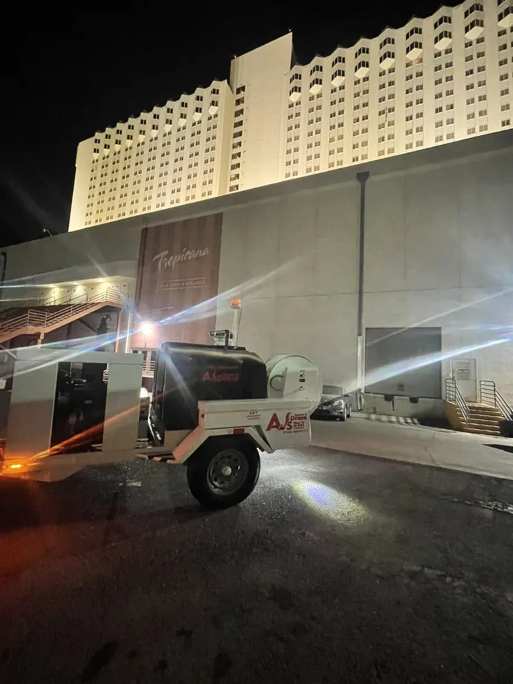 Slide of AJ’s Sewer & Drain