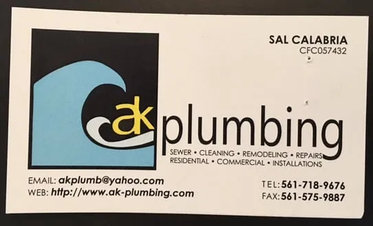 Slide of AK Plumbing