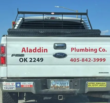 Aladdin Plumbing Logo