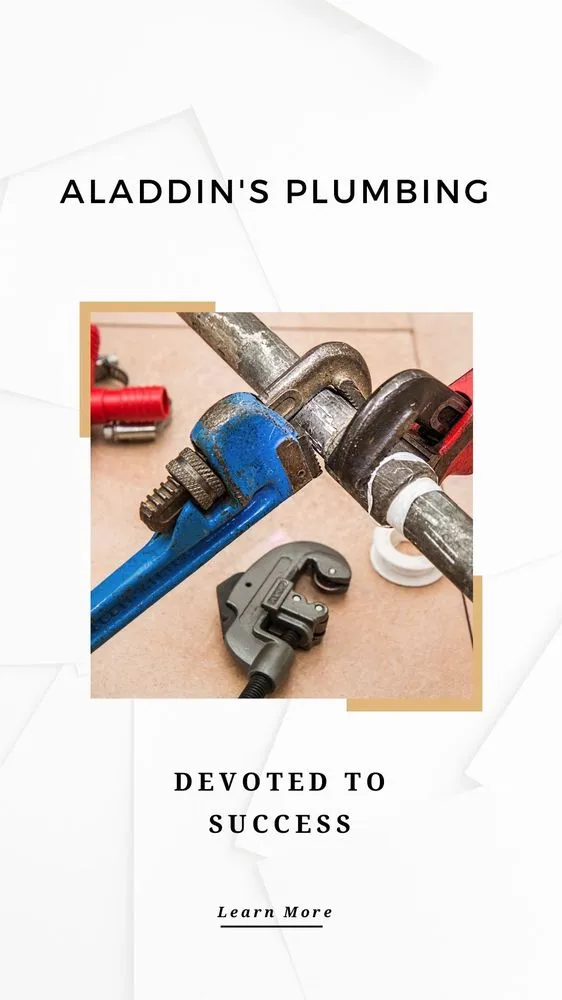 Slide of Aladdin's Plumbing