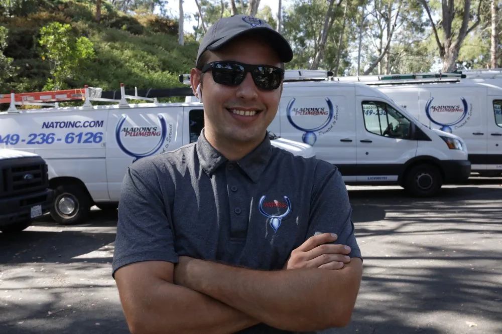 Slide of Aladdin's Plumbing