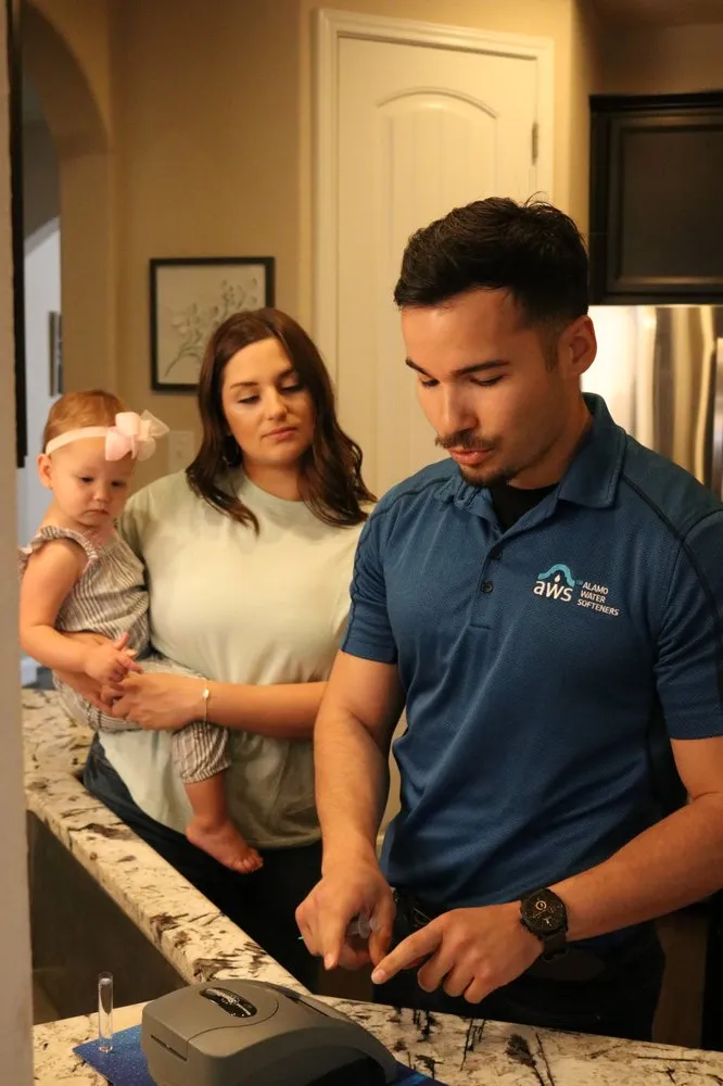 Slide of Alamo Water Softeners