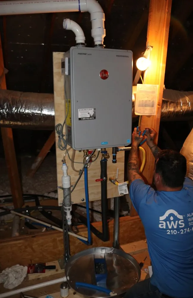 Slide of Alamo Water Softeners