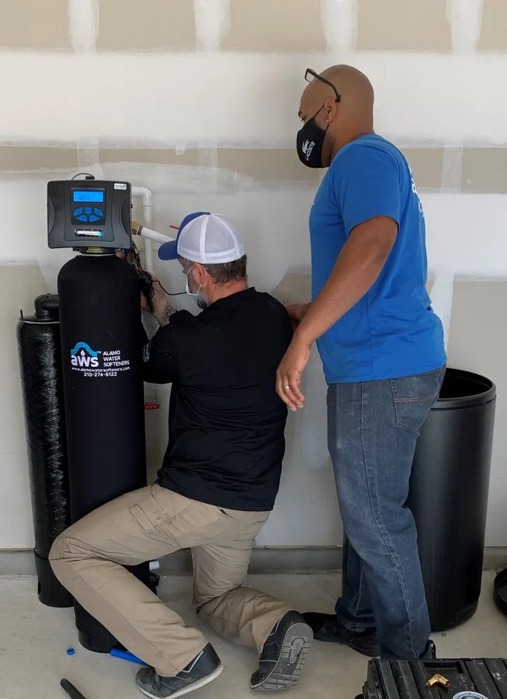 Slide of Alamo Water Softeners