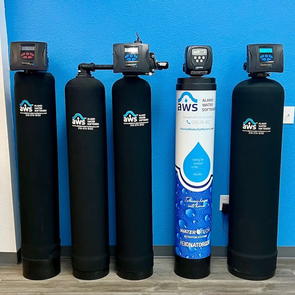 Slide of Alamo Water Softeners