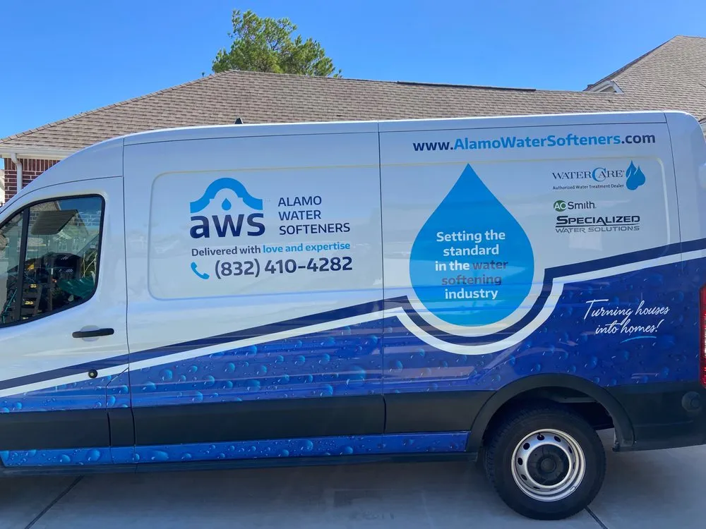 Slide of Alamo Water Softeners