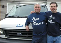 Slide of Alan Tinker Plumbing & Rodding