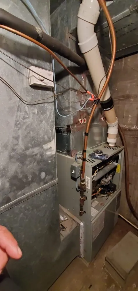 Slide of Alan's plumbing heating and cooling