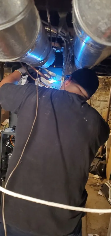 Slide of Alan's plumbing heating and cooling