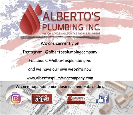 Albertos Plumbing Company Logo