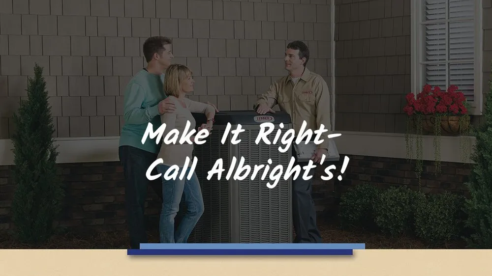 Slide of Albright Mechanical Services