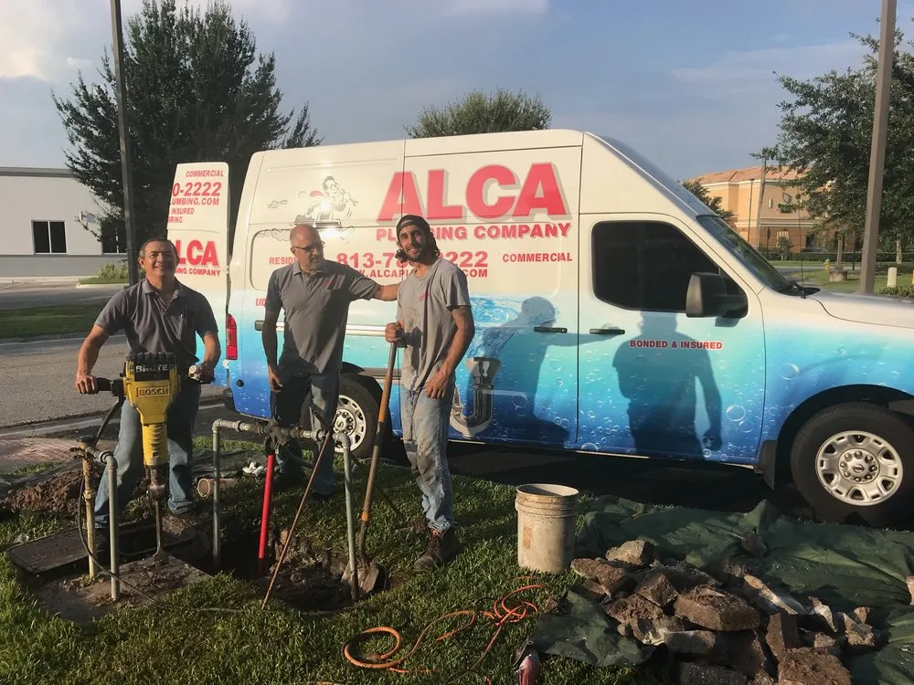 Top-rated leak detection service in Wesley Chapel, FL - ALCA Plumbing