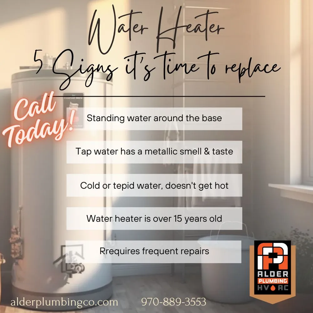 Slide of Alder Plumbing, Heating and Air