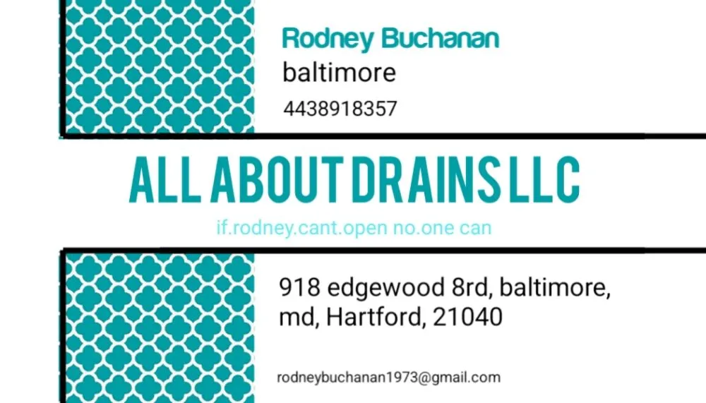 Slide of All About Drains