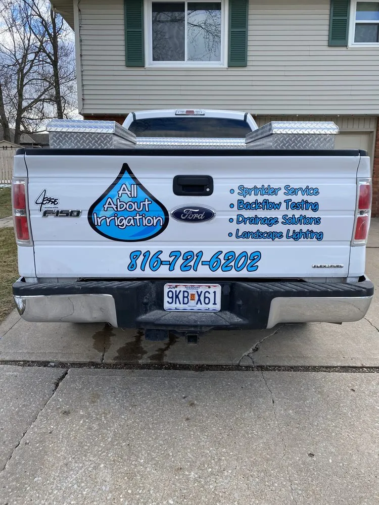 Slide of All About Irrigation