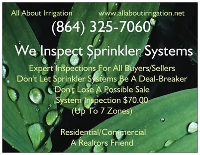 Slide of All About Irrigation