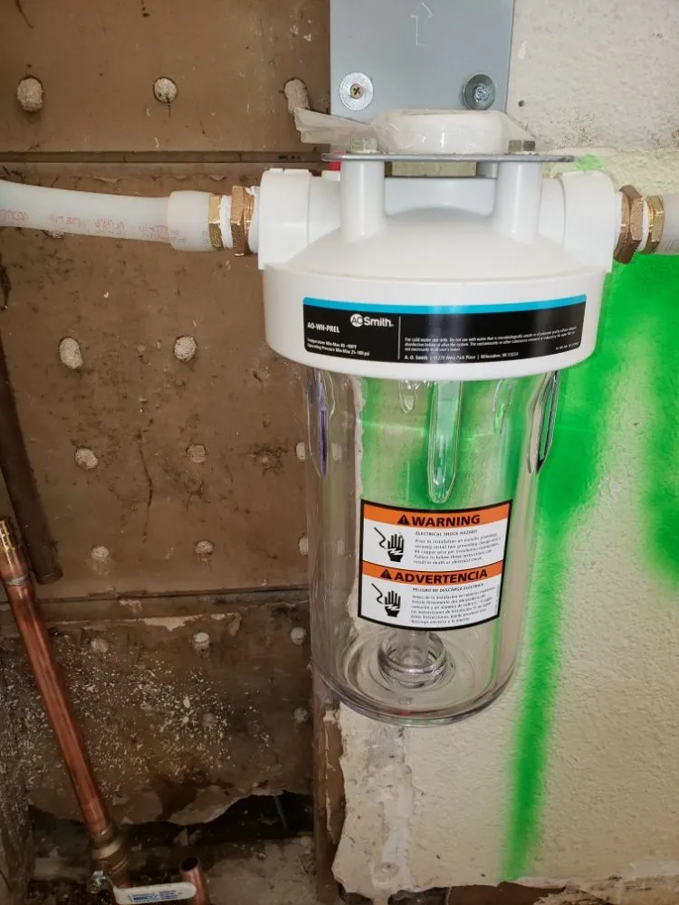 Slide of All About Plumbing & Heating