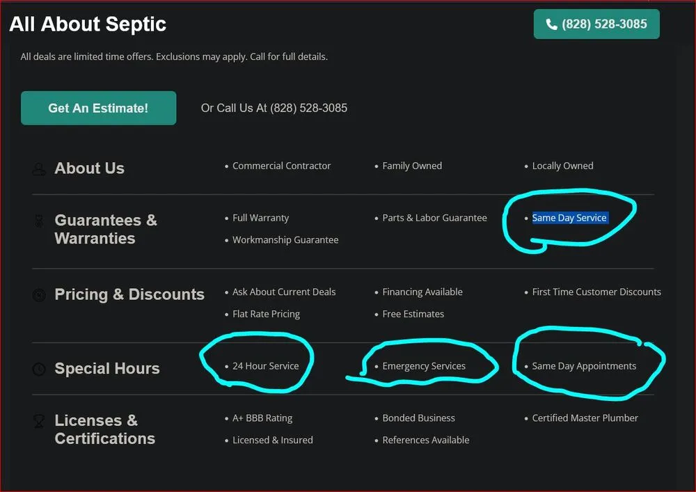 Slide of All About Plumbing